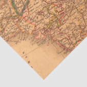 ヴィンテージ地図シリーズ デザイン1 薄葉紙 (詳細)