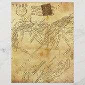 ヴィンテージ地図 (正面)