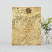 ヴィンテージ地図 (スタンド正面)