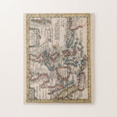 ヴィンテージ地図1659年インドネシア·フィリピン ジグソーパズル (縦)