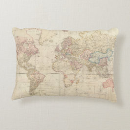 ヴィンテージ地図 アクセントクッション