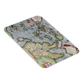 ヴィンテージ地図 |インドからニューギニア マグネット (右側)