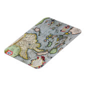 ヴィンテージ地図 |インドからニューギニア マグネット (左側)