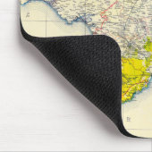 ヴィンテージ地図、ウクライナ、セバストポール地域 マウスパッド (コーナー)