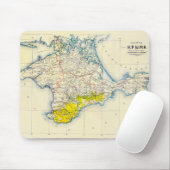 ヴィンテージ地図、ウクライナ、セバストポール地域 マウスパッド (マウス)
