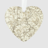 ヴィンテージ地図 オーナメント (裏面)