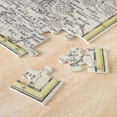 ヴィンテージ地図 ジグソーパズル (側面)