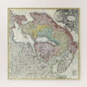 ヴィンテージ地図 ジグソーパズル (横)