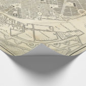 ヴィンテージ地図 ラッピングペーパー (コーナー)