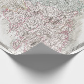 ヴィンテージ地図 ラッピングペーパー (角)