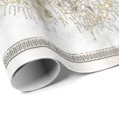 ヴィンテージ地図 ラッピングペーパー (ロールコーナー)