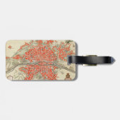 ヴィンテージ地図（1721年-1774年） ラゲッジタグ (裏面横)