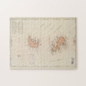 ヴィンテージ地図(1781年) ジグソーパズル (横)