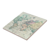 ヴィンテージ地図(1801年) タイル (側面)