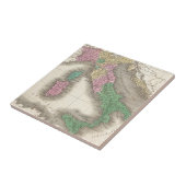 ヴィンテージ地図(1827年) タイル (側面)