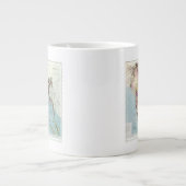 ヴィンテージ地図| 1877 ジャンボコーヒーマグカップ (正面)