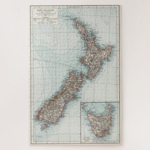 ヴィンテージ地図（1900年） ジグソーパズル