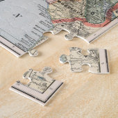 ヴィンテージ地図(1901年) ジグソーパズル (側面)