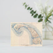 ヴィンテージ地方都市ケープコッドマサチューセッツ州調査 ポストカード (スタンド正面)