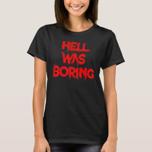 ヴィンテージ地獄の退屈な悪い女の子と悪い男の子 Tシャツ