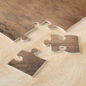 ヴィンテージ地球。地理と歴史先生ギフト ジグソーパズル (側面)