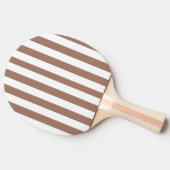 ヴィンテージ垂直ストライプモチャムースホワイト 卓球ラケット (横)
