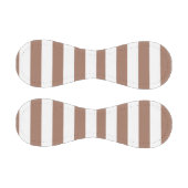 ヴィンテージ垂直ストライプモチャムースホワイト 野球ボール (パネル)