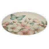 ヴィンテージ型フローラ/春蝶 カッティングボード (角)