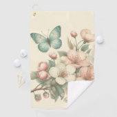 ヴィンテージ型フローラ/春蝶 ゴルフタオル (インサイチュ)