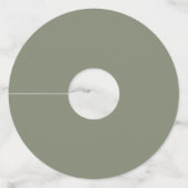 ヴィンテージ型フローラ/春蝶 ワイングラスタグ (裏面)