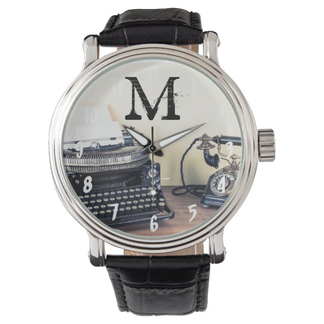 ヴィンテージ型ライタビクトリアンー電話1950ウォッチ 腕時計 (正面)