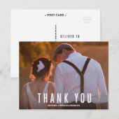 ヴィンテージ型 | THANK 結婚 YOU POST CARD ポストカード (正面/裏面)