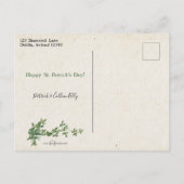 ヴィンテージ城キラーニーw/アイリッシュ賛美ズ シーズンポストカード (裏面)