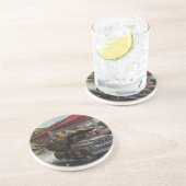 ヴィンテージ場の建築ダンプトラック コースター (側面)