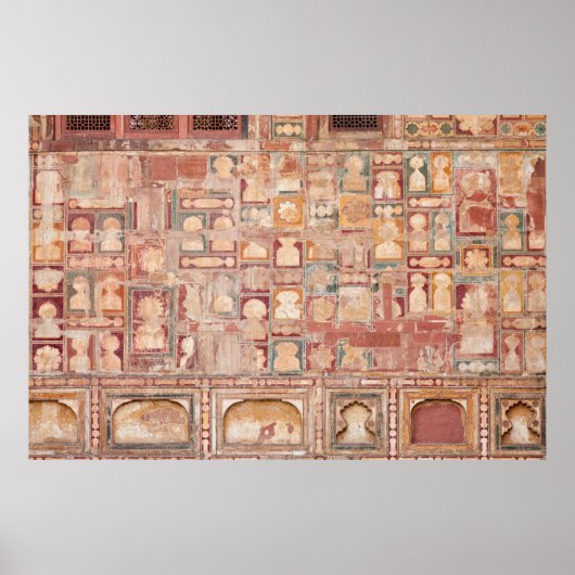 ヴィンテージ壁彫刻 ポスター (正面)