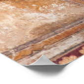 ヴィンテージ壁彫刻 ポスター (角)