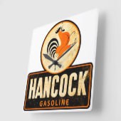 ヴィンテージ壁時計 スクエア壁時計 (傾斜)