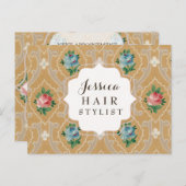 ヴィンテージ壁紙アポイントメントはがき ポストカード (正面/裏面)