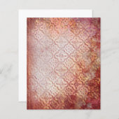 ヴィンテージ壁紙スクラップブック紙 (正面/裏面)