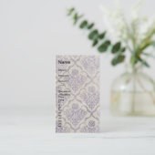 ヴィンテージ壁紙 名刺 (スタンド正面)