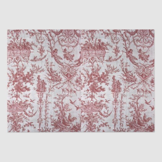 ヴィンテージ壁紙 薄葉紙 (正面)