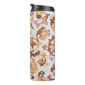 ヴィンテージ壁紙 – 18世紀の花柄 タンブラー (回転右)