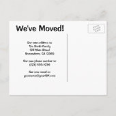 ヴィンテージ変更の住所,ハンゼルとグレテルハウス 案内ポストカード (裏面)