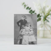 ヴィンテージ変造アートリス一家 ポストカード (スタンド正面)