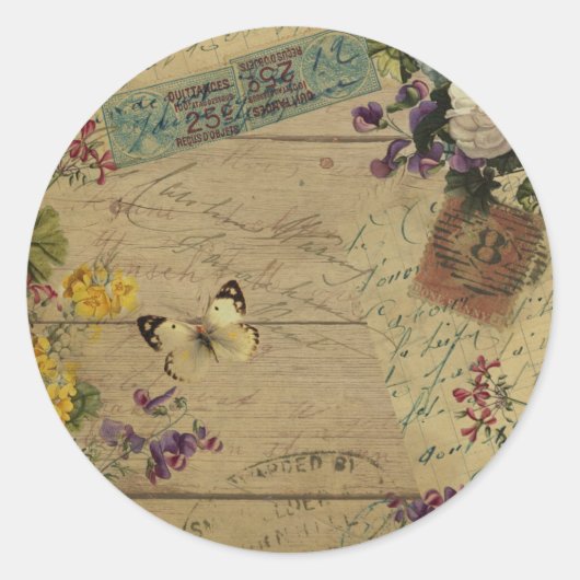 ヴィンテージ変造術 ラウンドシール (正面)