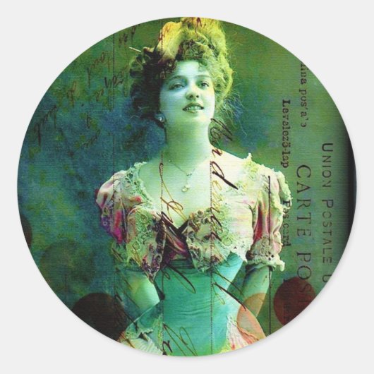 ヴィンテージ変造術 ラウンドシール (正面)