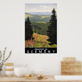 ヴィンテージ夏のドイツ旅行ポスター ポスター (キッチン)
