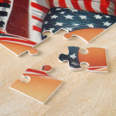 ヴィンテージ夏のピナップ ジグソーパズル (側面)