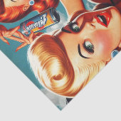 ヴィンテージ夏のピナップ 薄葉紙 (詳細)