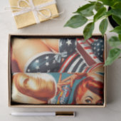 ヴィンテージ夏のピナップ 薄葉紙 (ギフト)